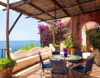 Positano: Villa Ibiscus ancient villa at 50m on the sea in the heart of Positano
